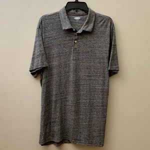 Old Navy Men’s Short Sleeve Polo - Soft Washed - Gray - Size XL